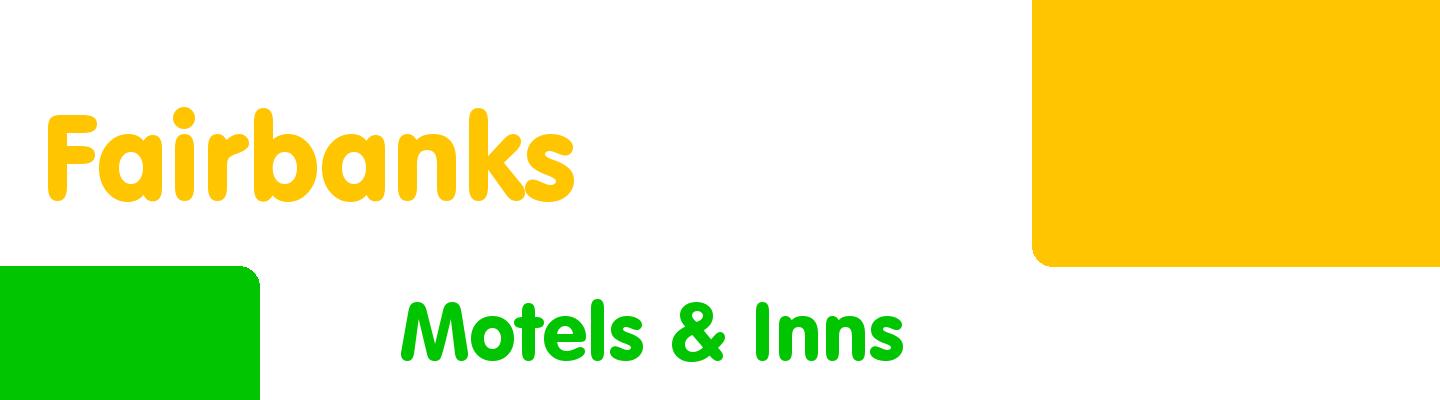 Best motels & inns in Fairbanks - Rating & Reviews